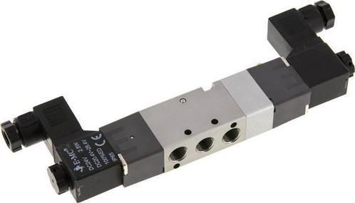5/3 G1/8  Middenuitlaat Magneetventiel 12V DC, Doe-het-zelf en Verbouw, Gereedschap | Machine-onderdelen en Toebehoren, Nieuw