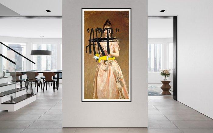Lacrymal (XX-XXI) - (XL ART) Lazy Days with Homer, Antiek en Kunst, Kunst | Designobjecten