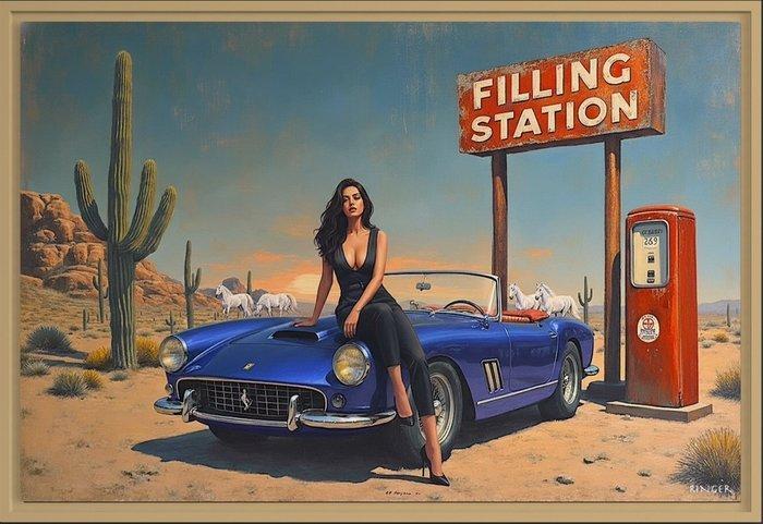 RINGER - Desert Beauty Toile 1/1 XL, Antiek en Kunst, Kunst | Designobjecten