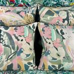 New set of four cushions made with Pierre Frey fabric -