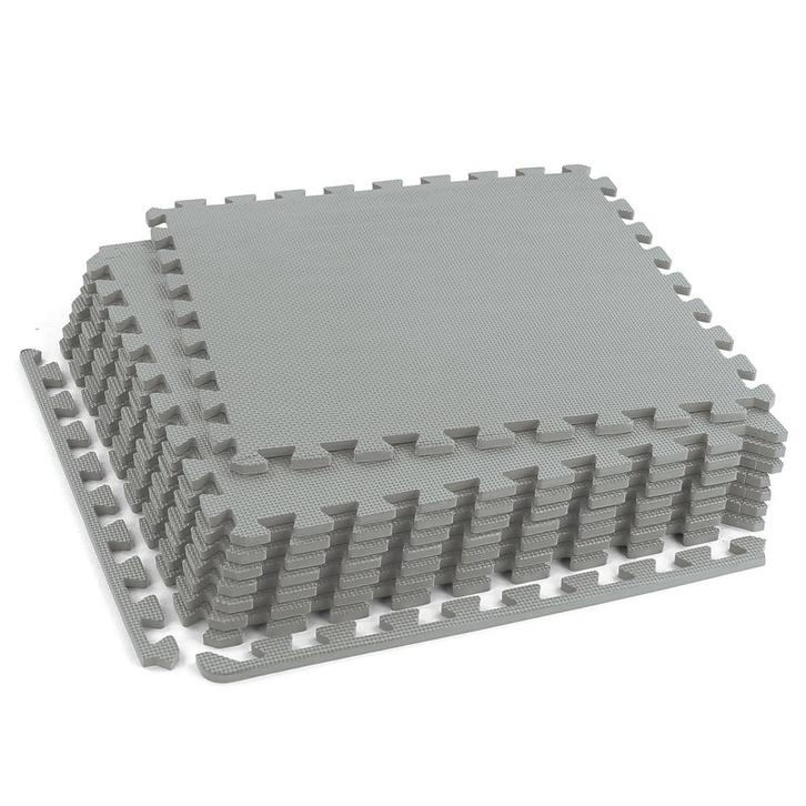 Veelzijdige sportvloertegels met puzzelverbinding - 50 x..., Sport en Fitness, Fitnessmaterialen, Nieuw, Ophalen of Verzenden