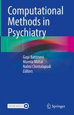 9789819966363 Computational Methods in Psychiatry, Springer Verlag, Singapore, Zo goed als nieuw, Verzenden