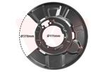 REMSCHIJF BESCHERMER VOOR BMW 1 E81/E82E/E87/E88 2004-2013, Auto-onderdelen, Remmen en Aandrijving, Ophalen of Verzenden, Nieuw