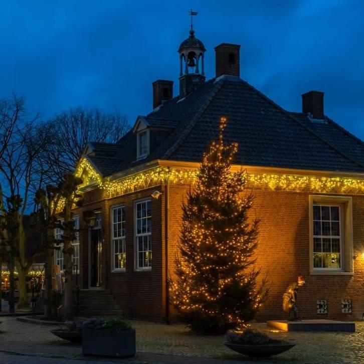 Ijspegelverlichting koppelbaar 2M, 40cm hoogte, Tuin en Terras, Buitenverlichting, Netvoeding, Minder dan 50 watt, Nieuw, Overige materialen