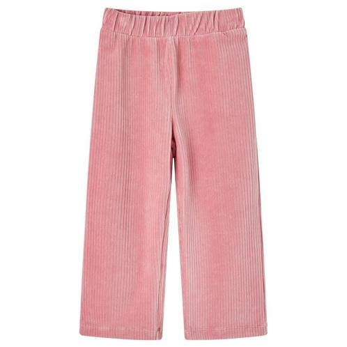 vidaXL Kinderbroek 92 ribfluweel Lichtroze, Kinderen en Baby's, Kinderkleding | Overige, Nieuw, Verzenden