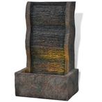 vidaXL binnenfontein met LED licht poly-hars, Verzenden, Nieuw