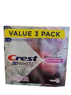 Crest 3D Brilliance White tandpasta 99 gram, 3 stuks, Sieraden, Tassen en Uiterlijk, Beautycases, Nieuw, Ophalen of Verzenden