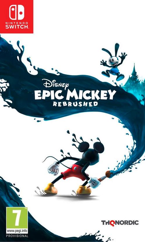 Epic Mickey Rebrushed-Standaard (NSW) Gebruikt, Spelcomputers en Games, Games | Nintendo Switch, Zo goed als nieuw, Ophalen of Verzenden
