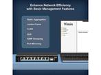 VIMIN 8-poorts 2,5G Web Managed Ethernet Switch met 10G SFP, Verzenden, Zo goed als nieuw