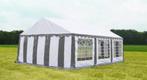Classic Plus Partytent PVC 6x6x2 mtr in Wit-Grijs, Verzenden, Nieuw, 2 meter of meer, Partytent