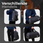 2dekans | Sporttas - Sporttas Heren - Weekendtas Heren -, Ophalen of Verzenden, Zo goed als nieuw, Zwart