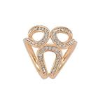 Fako Bijoux® - Sjaalklem - Kristal - Mini - 22x22mm -, Verzenden, Nieuw
