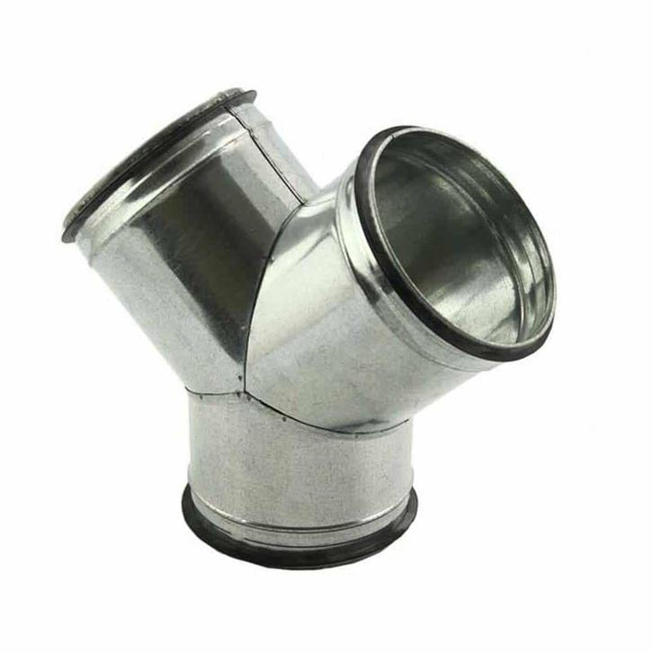 Spiro-SAFE Broekstuk Ø 200 - 200 - 200 mm, Doe-het-zelf en Verbouw, Ventilatie en Afzuiging, Ophalen of Verzenden