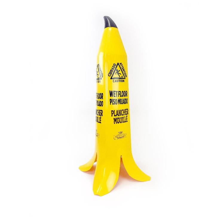 Banana Cone pas  -  op  -  glad  -  bord  -  Geel  -  x x 90, Zakelijke goederen, Kantoor en Winkelinrichting | Magazijn, Stelling en Opslag