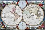 world map - Wereld; Jan van Jagen - Lantschappen des Werelts, Boeken, Nieuw