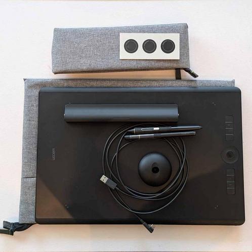 Wacom Intuos Pro Large Kit - Tweedehands, Computers en Software, Tekentablets, Gebruikt, Verzenden