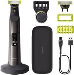 Philips OneBlade Pro 360 Face + Body – Zilver - Trimmer,, Verzenden, Nieuw