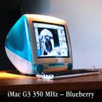 Apple iMac Blueberry 350 MHz, including Apple Pro keyboard &, Nieuw