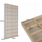 Kruzzel houten wandplank 54 vakken voor poppen of schaalm..., Ophalen of Verzenden, Nieuw