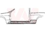 DREMPEL VOOR VW POLO 86C 1981-1990, Ophalen of Verzenden, Nieuw