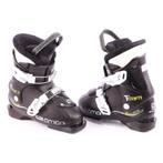 30 30,5 kinder skischoenen SALOMON TEAM T2, black, Sport en Fitness, Skiën en Langlaufen, Verzenden, Gebruikt, Salomon