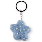 Sleutelhanger/Tashanger - Zeester Sealife Wolvilt - Lichtbla, Verzamelen, Ophalen of Verzenden, Nieuw