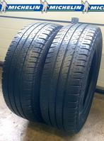 2x 215 65 R16C MICHELIN 7 a 7.5mm €70 P.S GEMONTEERD EN AL, Auto-onderdelen, Banden en Velgen, Ophalen, 16 inch, Band(en), Zomerbanden