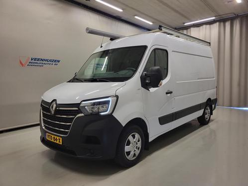 Renault Master 2.3dCi 136pk L2/H2 Imperiaal Trekhaak Euro 6!, Auto's, Bestelauto's, Onderhoudsboekje, Lease, Handgeschakeld, Wit