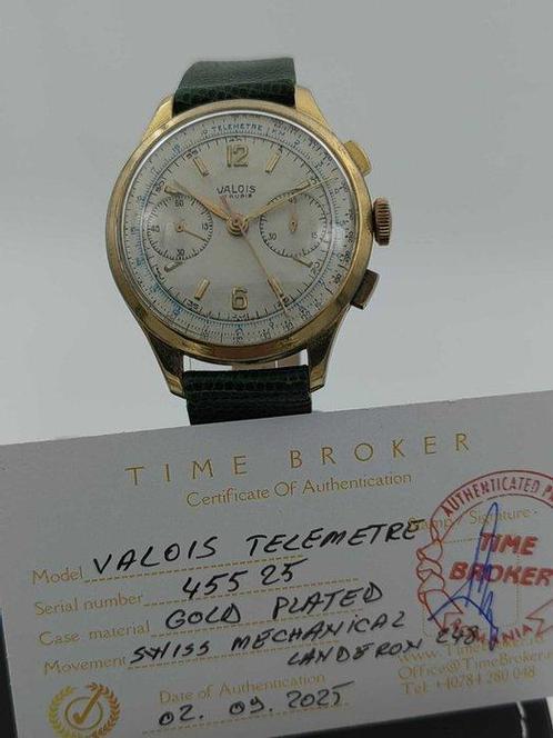 Valois - Telemetre - Zonder Minimumprijs - Heren - 1950-1959, Sieraden, Tassen en Uiterlijk, Horloges | Heren