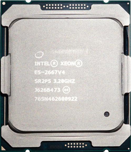 Intel Xeon E5-2667 v4 - 8 Core 16 Threads, 3.20-3.60GHz, Cac, Computers en Software, Processors, 3 tot 4 Ghz, Zo goed als nieuw