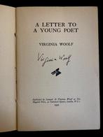 Signed; Virginia Woolf - A Letter to a Young Poet - 1932