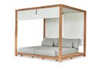 Suns Portofino daybed met hemel - Soft grey | AANVRAAG, Verzenden, Nieuw, Hout