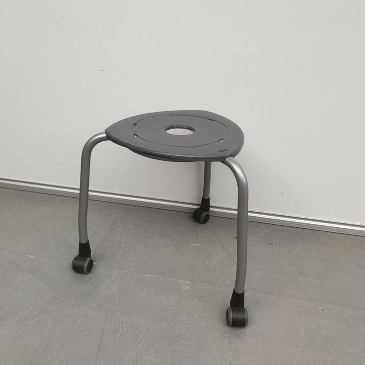 Ahrend 262 kunststof schoolkrukken verrijdbaar - grijs - zit, Huis en Inrichting, Barkrukken, Ophalen of Verzenden