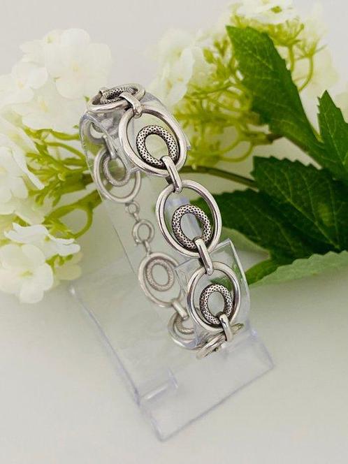 Zilver, Marius Legros (1905) - Frankrijk - Schakelarmband, Antiek en Kunst, Kunst | Designobjecten