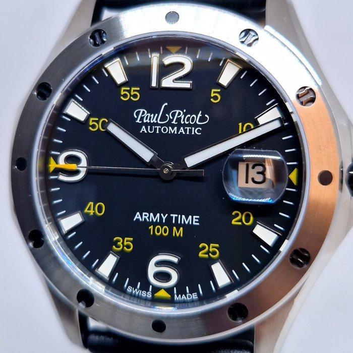 Paul Picot - Army time Flyingstar - Zonder Minimumprijs -, Sieraden, Tassen en Uiterlijk, Horloges | Heren