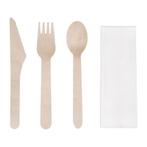 Houten bestekset | 250 stuks | 8,5cm, Verzenden