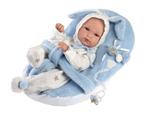 Llorens pop BIMBO met draagdoek jongen - 35 cm, Ophalen of Verzenden, Nieuw, Babypop