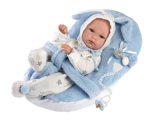 Llorens pop BIMBO met draagdoek jongen - 35 cm, Kinderen en Baby's, Speelgoed | Poppen, Babypop, Nieuw, Ophalen of Verzenden