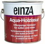 einZa Aqua Holzlasur - Kleurloos Transparant - 1 liter, Doe-het-zelf en Verbouw, Verf, Beits en Lak, Overige kleuren, Nieuw, Ophalen of Verzenden