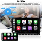 Hikity Carplay Android Bluetooth Autoradio voor VW Golf 5 6, Verzenden, Nieuw