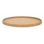 Kurk dienblad - rond -  30 cm, Nieuw, Ophalen of Verzenden