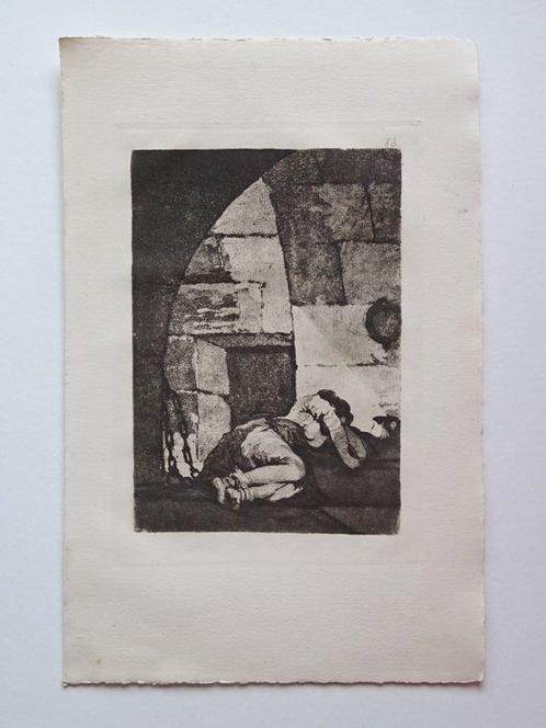 Francisco de Goya (1746-1828), despues - The Prisoner - Los, Antiek en Kunst, Antiek | Overige Antiek