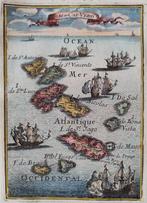 Afrika, Kaart - Kaapverdië; M. Mallet - Isles du Cap-Verd -, Nieuw