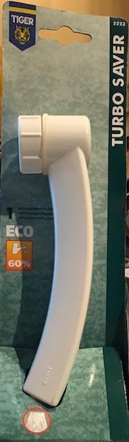 Tiger - Tiger Turbo Saver Handdouche Wit, Doe-het-zelf en Verbouw, Sanitair, Nieuw, Ophalen of Verzenden