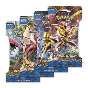 Pokemon XY Breakpoint Sleeved Booster beschikbaar voor biedingen