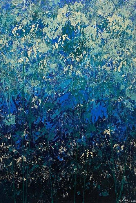 Mara. J XL - NO RESERVE Blue Canopy, Antiek en Kunst, Kunst | Schilderijen | Modern