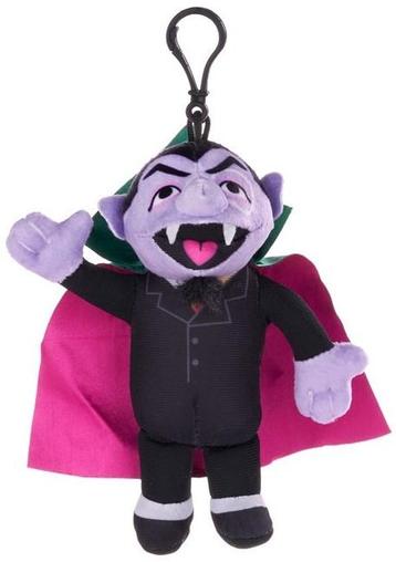 Whitehouse Leisure Sesame Street Pluche Sleutelhanger-Count beschikbaar voor biedingen