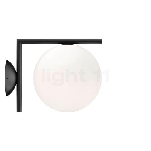 Flos IC Lights C/W1, zwart (Plafondlampen, Binnenlampen), Huis en Inrichting, Lampen | Plafondlampen, Nieuw, Verzenden