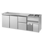GGM Gastro | Biertoonbank Premium PLUS - 2500x700mm - 2 |, Verzenden, Nieuw in verpakking, Hotelinrichting
