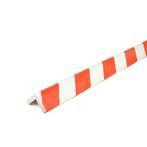 Stootrand foam, model 8 – 1 meter  -  Wit & Rood  -  1 m, Verzenden